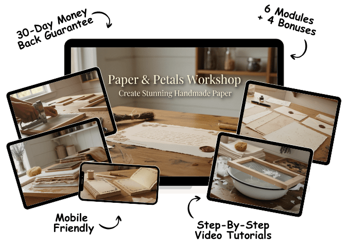 Complete Paper & Petals Workshop package overview